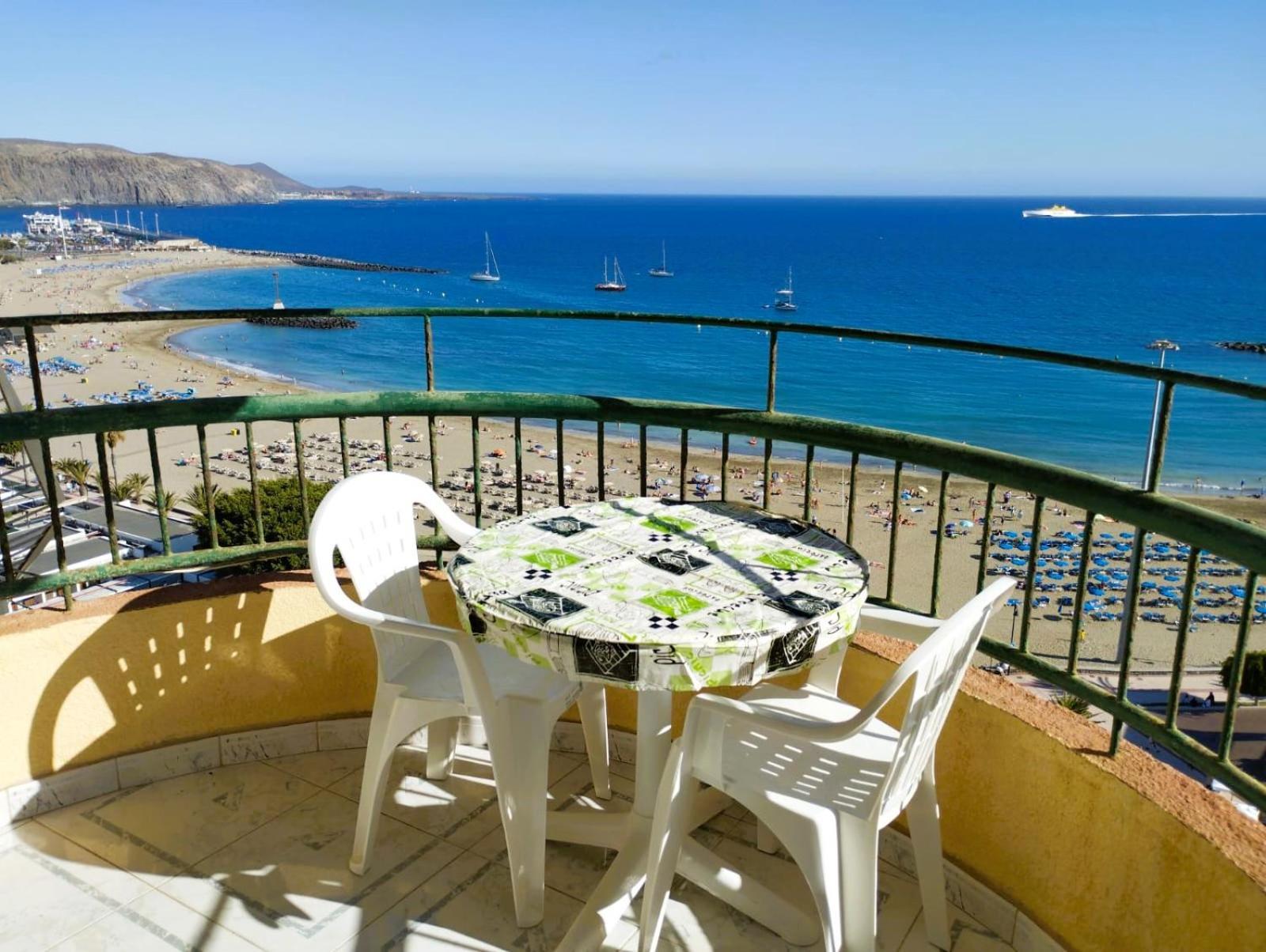 Frontal Ocean View Torres Del Sol Apartment Los Cristianos  Exterior photo